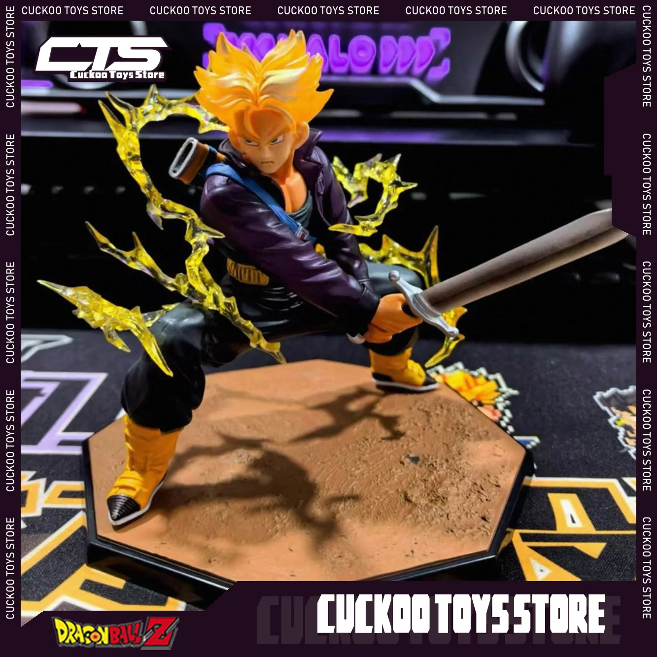 

В наличии, оригинальные фигурки Figuarts Zero Super Saiyan Trunks, игрушки для мальчиков и девочек, Рождественский подарок, коллекция игрушек