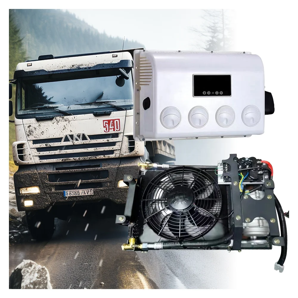 

Автомобильный кондиционер постоянного тока 48 В 12 В Мини-сплит-кондиционер AC.161.075 Настенный грузовик RV Блок переменного тока Энергоэффективное охлаждение