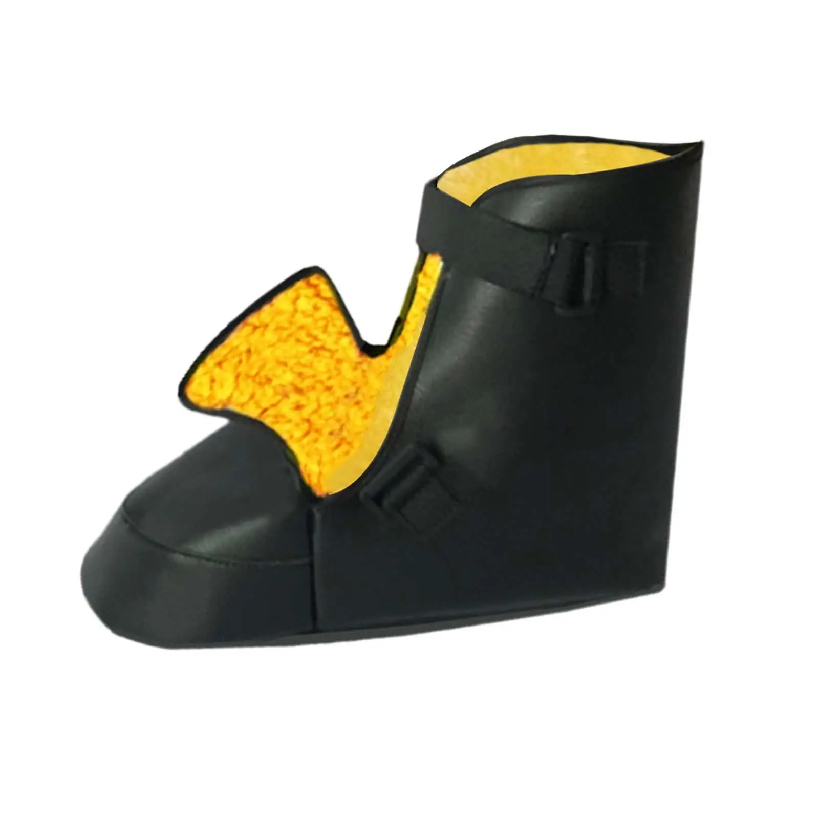 Post Op Shoe for Metatarsal Fracture with Curved Sole Design and Sticky Buckle Strap for Comfortable Foot Rehabilitation Support