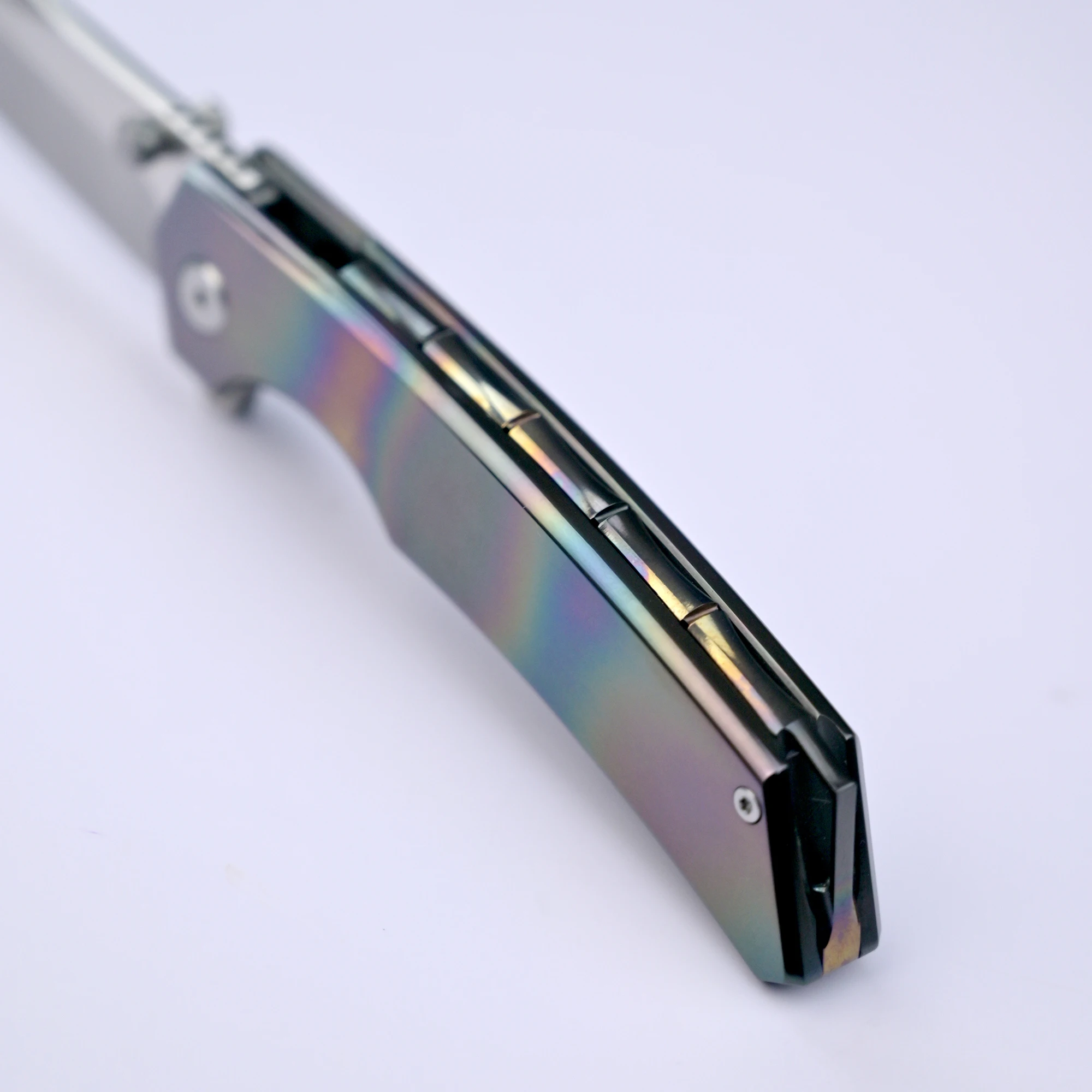 INFINITE Wenyao High-End-Klappmesser M390 Klinge Zirkoniumlegierung Griff Outdoor Taschenmesser EDC Werkzeug Obstmesser Taschenmesser