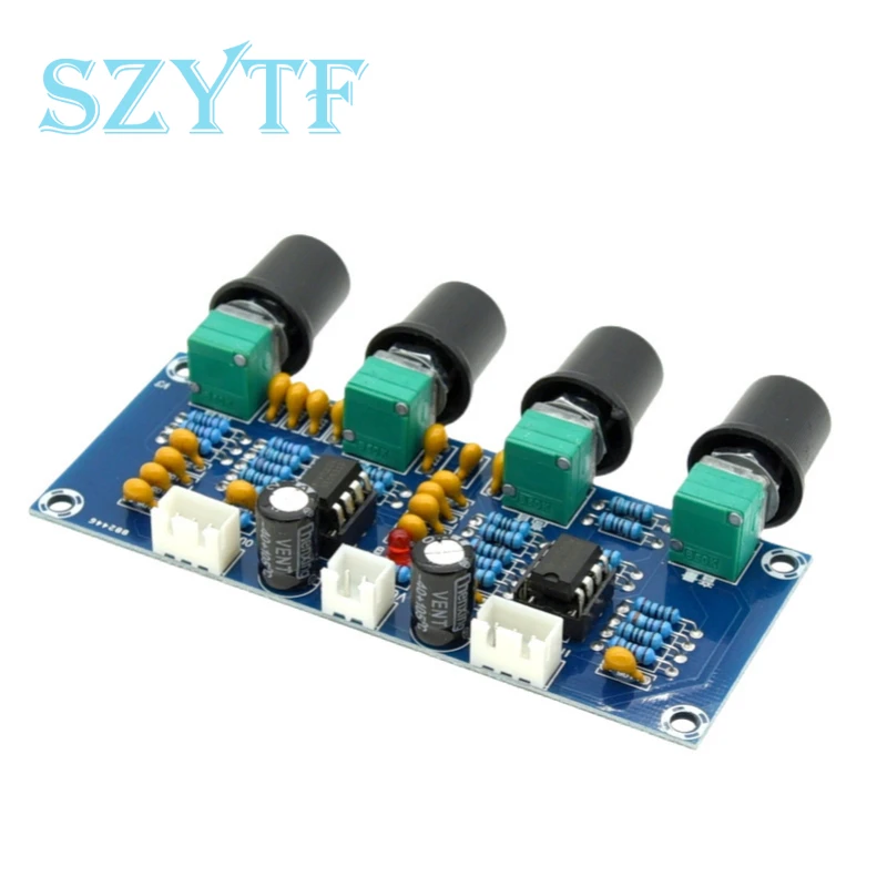 Tone Board Preamp Pre-amp With Treble Bass Volume Adjustment Pre-amplifier Tone Controller For Amplifier Board XH-A901 NE5532 