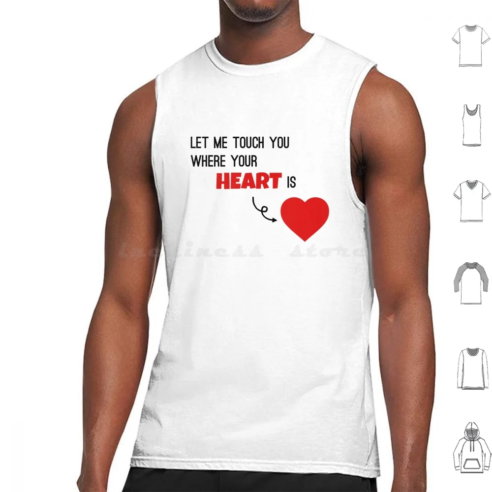 Temporary Fix-1D-Let Me Touch You Where Your Heart Is Tank Tops Vest Sleeveless 1D Made In The Am Madeintheam Temporary Fix