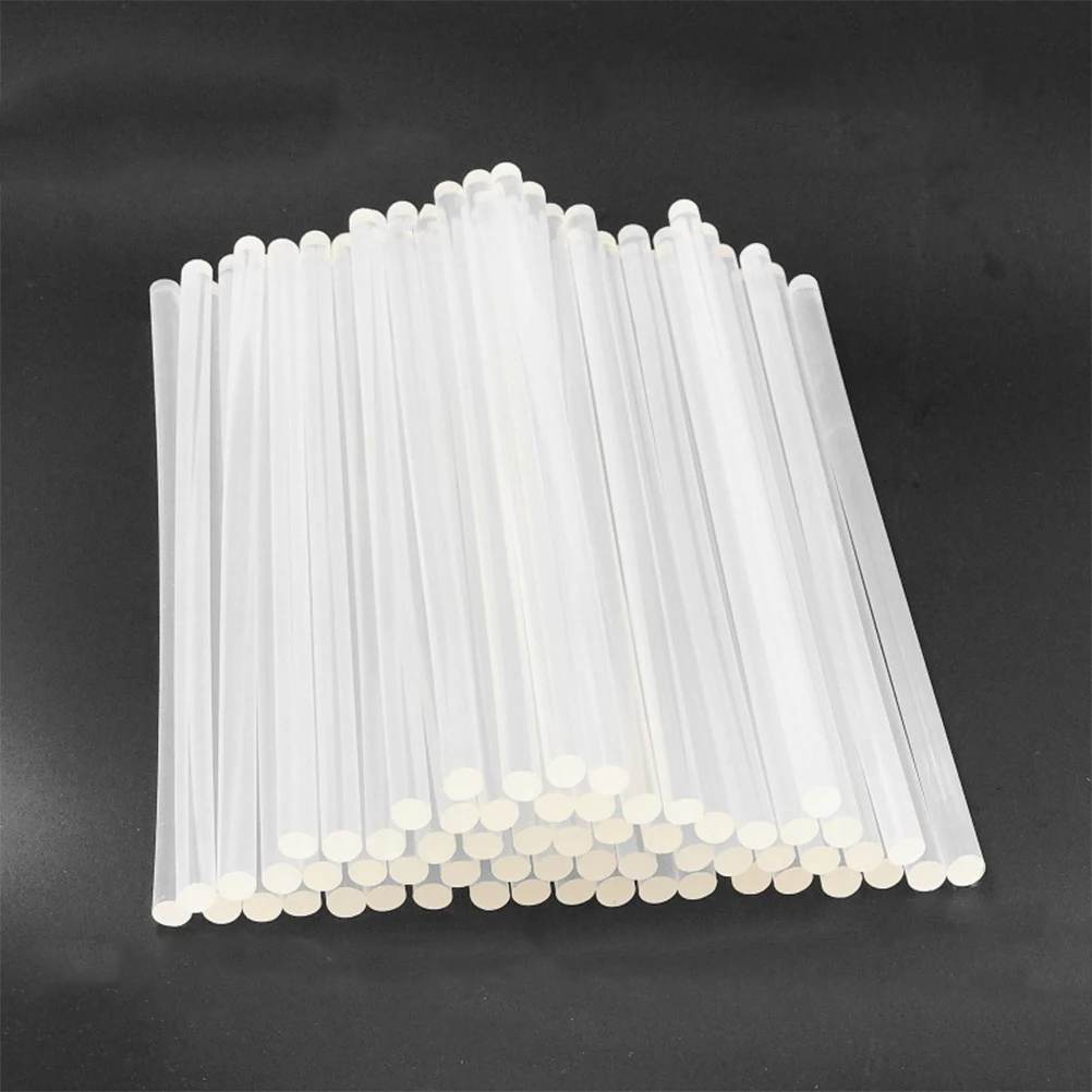 100PCS Hot Melt Klebestift Sticks Reparatur Werkzeug Transparent DIY Kit Kind