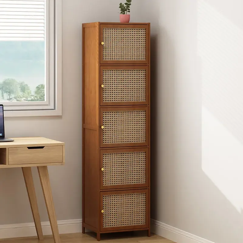 

Modern Bookcase with Door BookShelf, Multi-layer Storage, Locker Living Room Display Cabinet Bookshelf Stand TV Side Cabinet