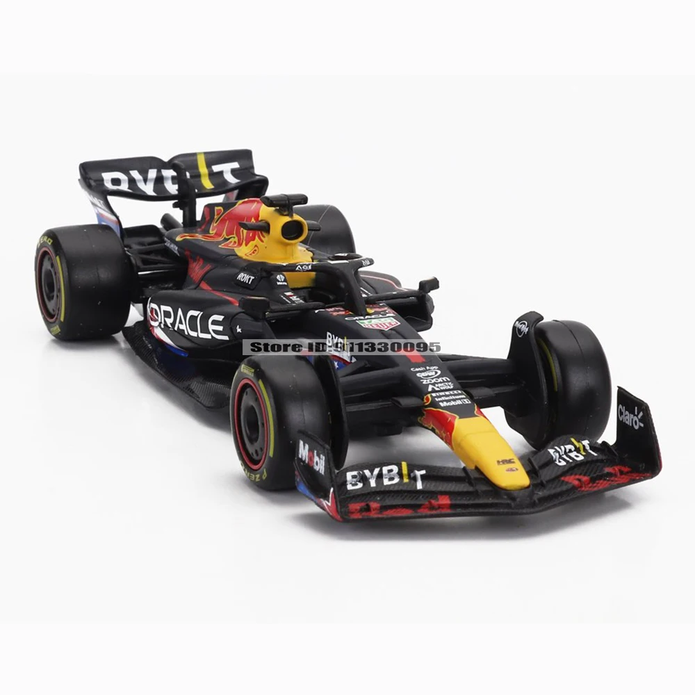 Bburago 1:43 F1 Red Bull RB19 2023 Estación Austin de EE. UU. # 1 Verstappen # 11 Perez coche de aleación modelo fundido a presión juguete coleccionable