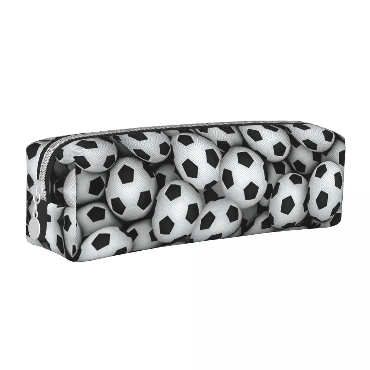 Cute Soccer Balls Pencil Case Sport Play Game Pencilcases Pen Box for Student Large Storage Bags School Supplies Gift Stationery