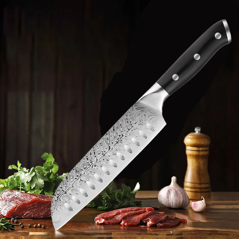 

Professional kitchen knives, stainless steel cooking knives, chef knives, meat and fruit cutting knives, kitchen accessories
