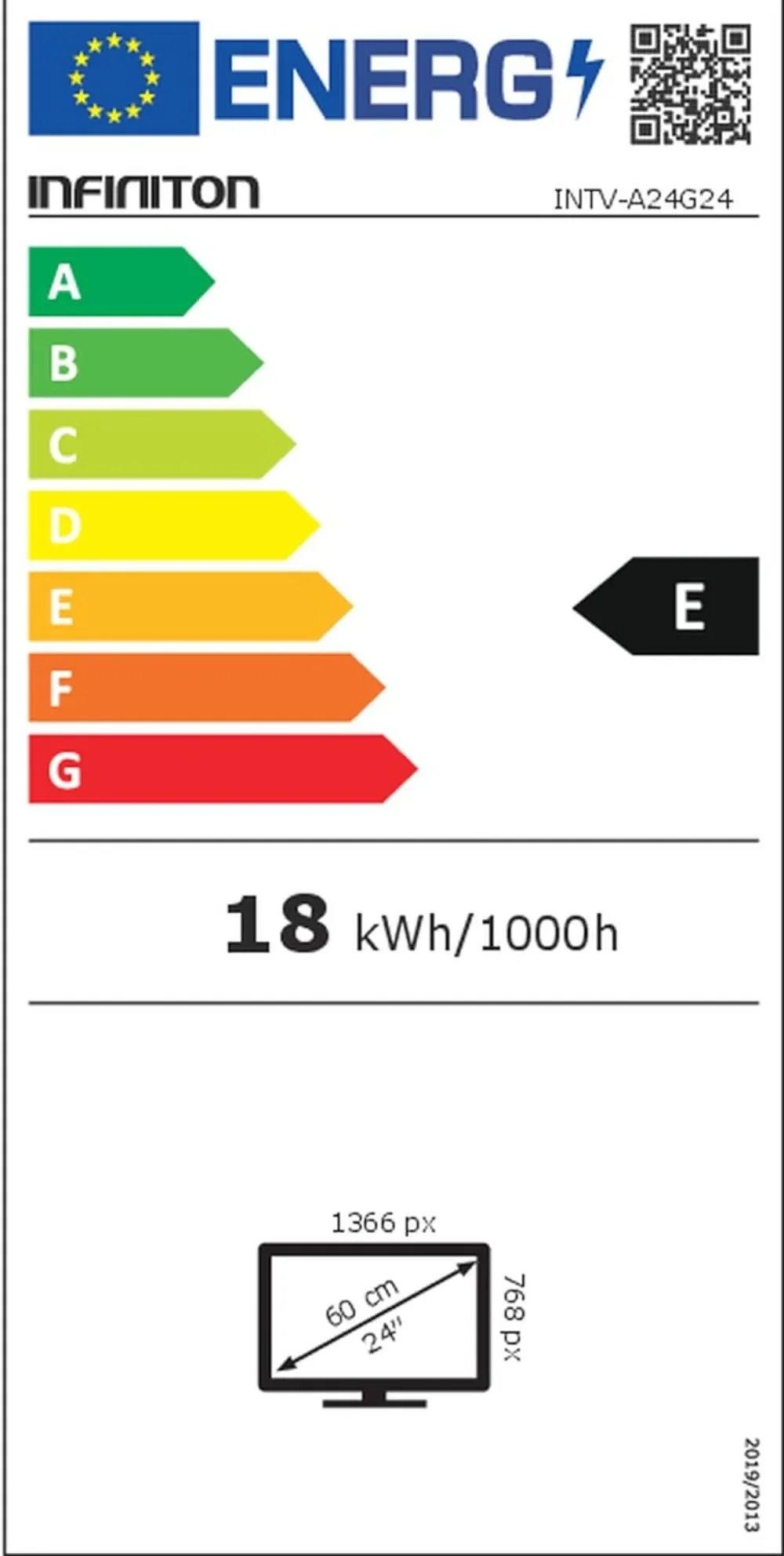 XMSJ-Infiniton TV LED 24 Pulgadas INTV A24G24 HD Google TV تلفزيون ذكي رسمي Chromecast DVB-T2 & DVB-S2 WiFi USB Grabador