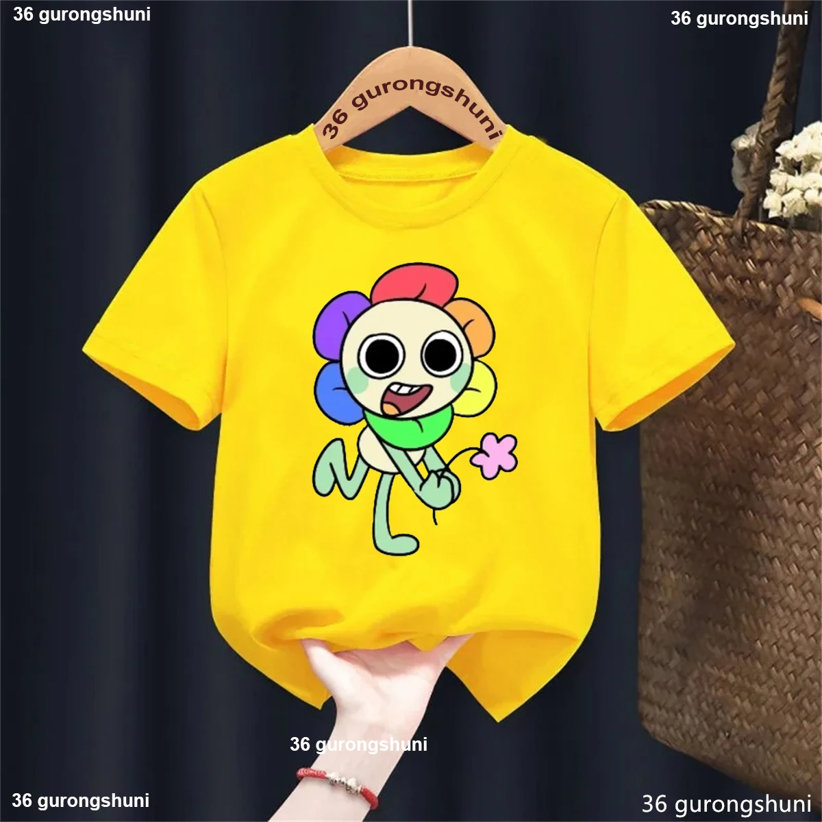 New T-Shirt For Boys/Girls Cartoon Dandys World Print T-Shirt Kids Fashion Trend Boys/Girls Universal Clothes Summer Baby Tshirt