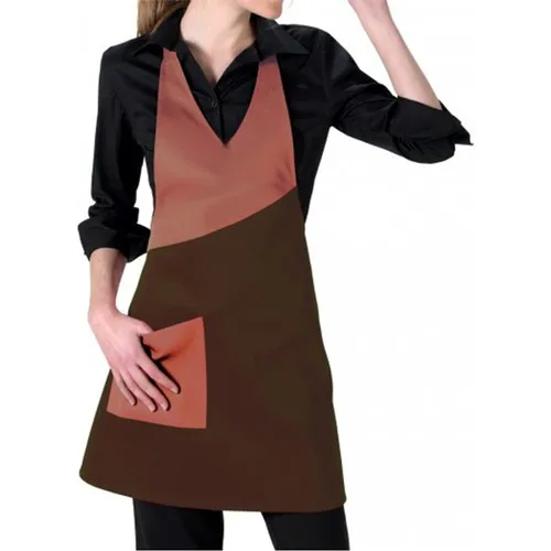 Medusa Forma Pendant Chef Barista Cook Barber Tattoo Waiter Apron Brown