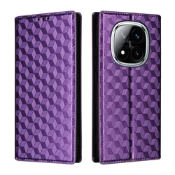 For Redmi Note 14 Pro Plus 5G Protective stereoscopic Wallet magnetic Phone case for Redmi Note 14 Pro 5G Phone case