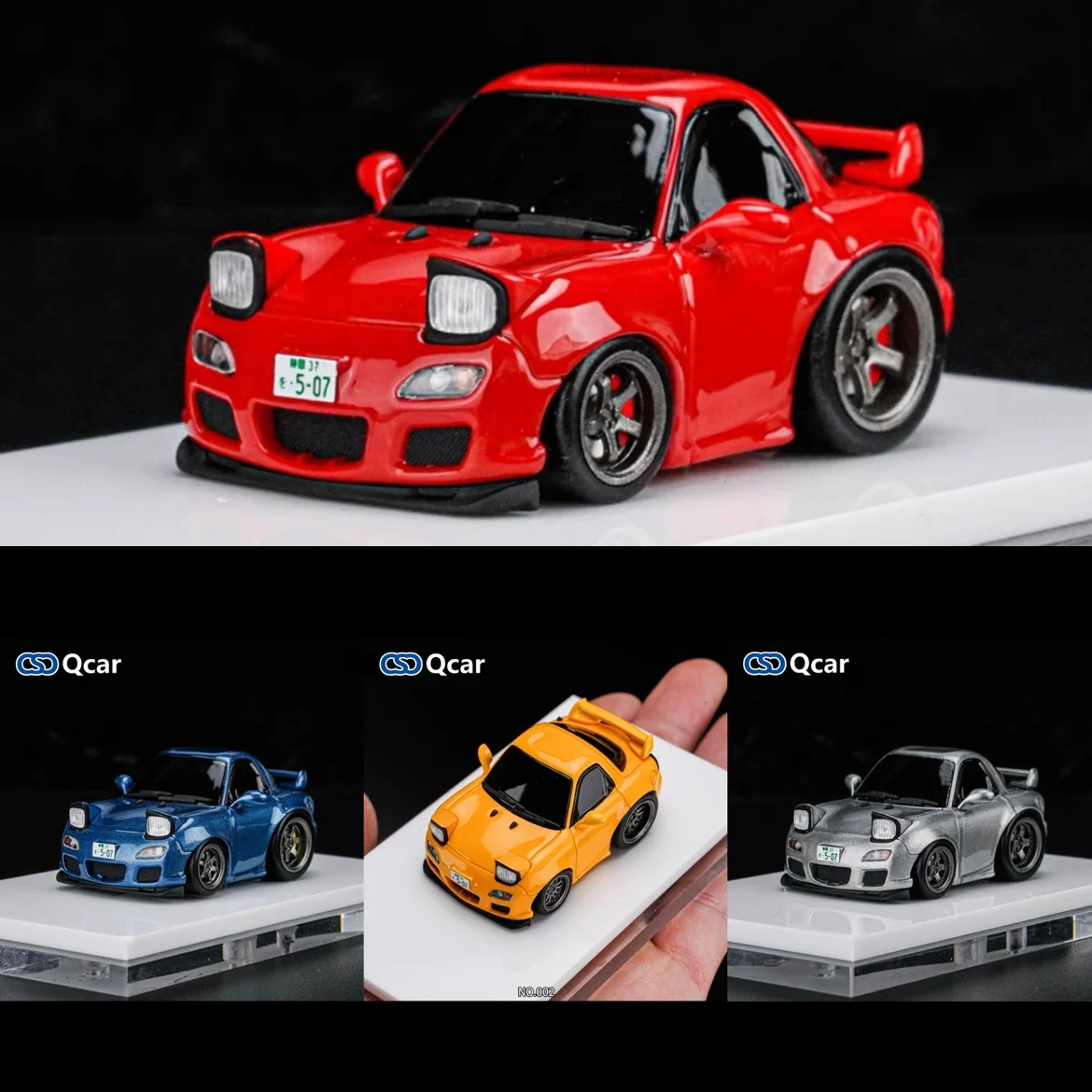 

Diecast CSC 1:64 Scale MAZDA RX-7 FD Limited Edition Car Model Collectible Toy Gift Souvenir Display Ornament