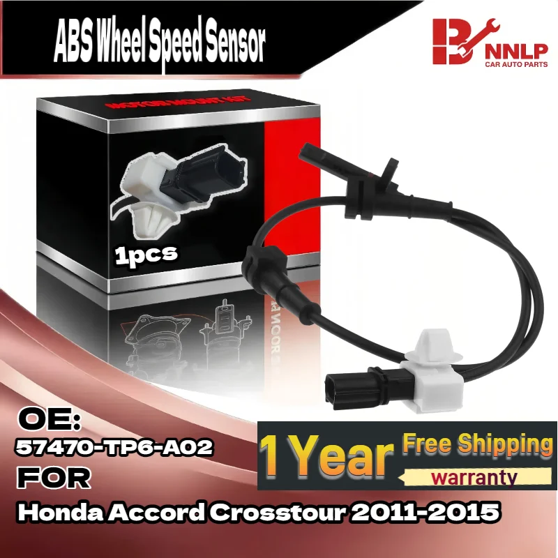 

For Rear Left or Right ABS Wheel Speed Sensor for Honda Accord Crosstour 2011-2015 57470-TP6-A02