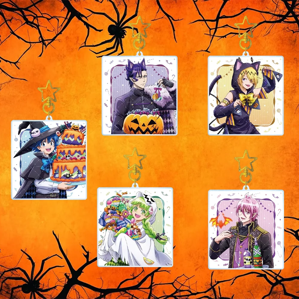 

“Welcome to Demon School! Iruma-kun“ 6CM Acrylic keychain Clara Valac&Iruma Suzuki Backpack decoration & birthday Gift