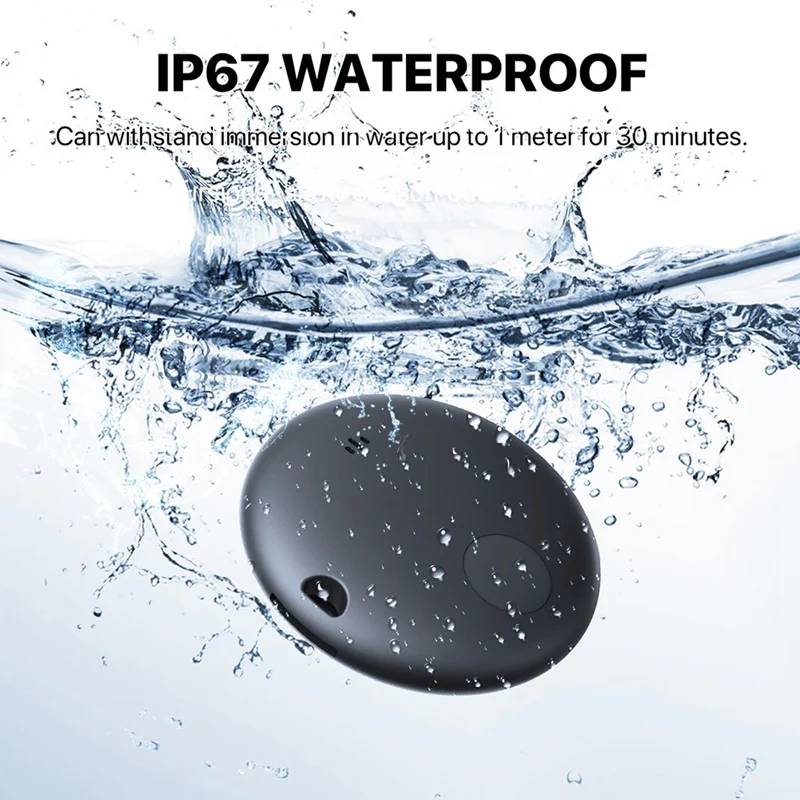 Smart GPS Tracker Finder Compatible With Air Tag For Keys Luggage Suitcase Wallet 2PCS