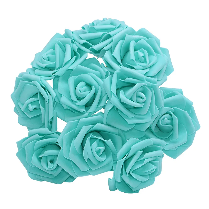 10/20/30Pcs 8cm Künstliche PE Schaum Rose Blumen Brautsträuße Für Hochzeit Tisch Home Party Dekorationen DIY Scrapbook Liefert