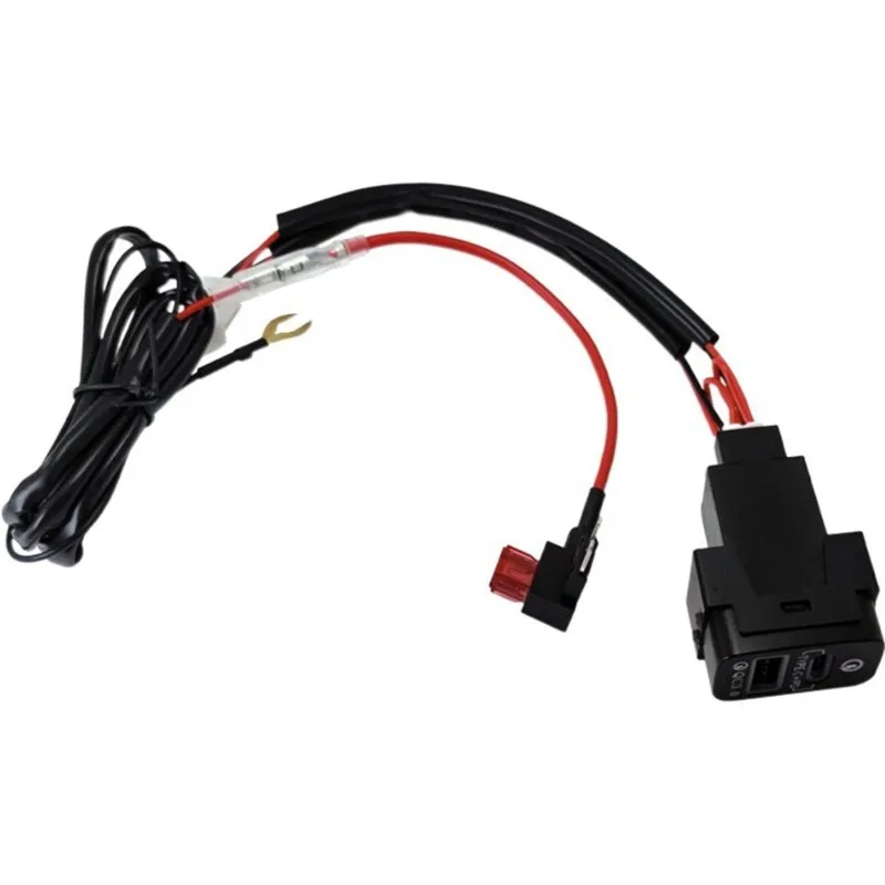 Двойное USB-устройство для быстрой зарядки Type-C PD + QC3.0 для Outlander Lancer EX Pajero Sport ASX V73 V93 V97