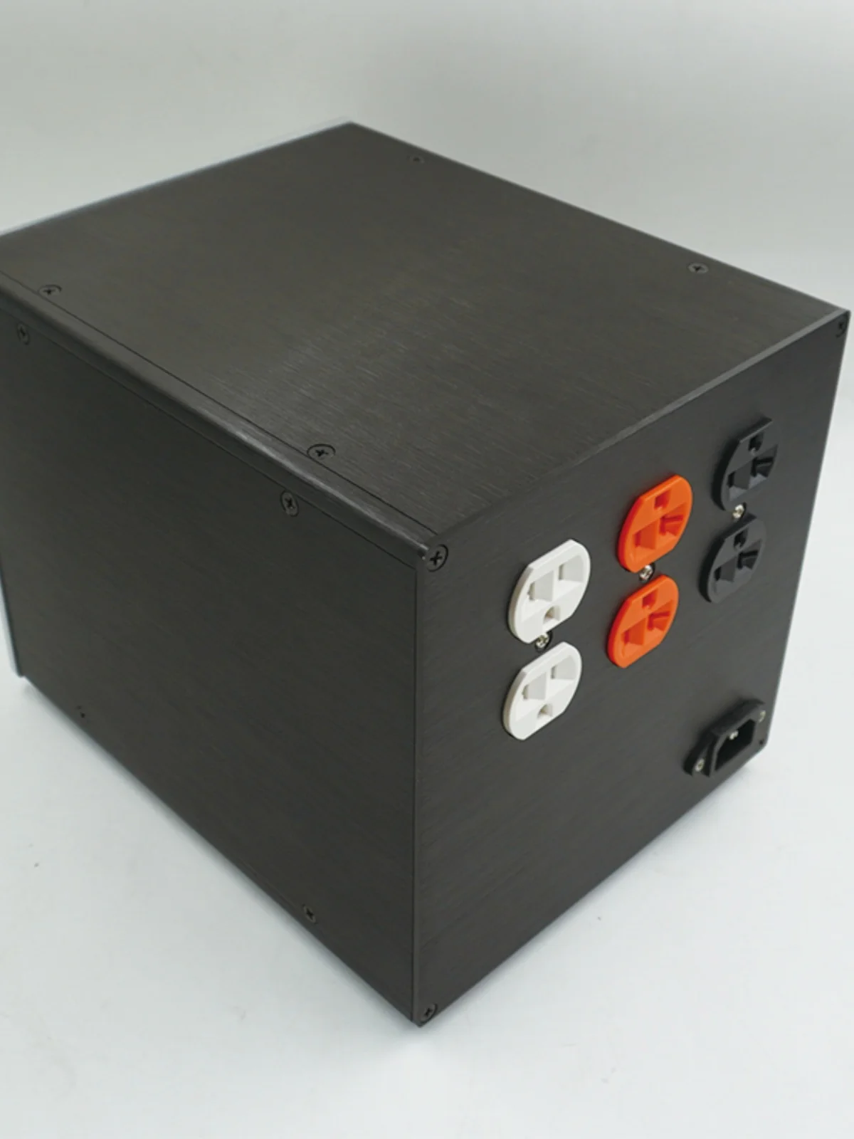 206 Shell Aluminum Enclosure Case Empty Box for HiFi Audio   AC Power Filter Power Purifier Isolation Transformer US Socke