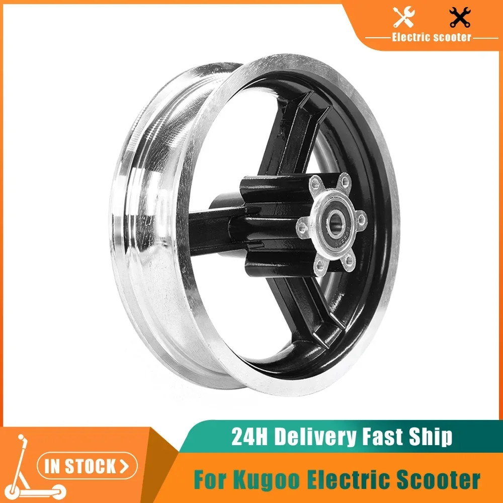 

10 Inch Wheel Hub Aluminium Alloy for Kugoo M4 / M4 Pro Folding Electric Scooter Front Wheel Tire Hubs Hardware Parts