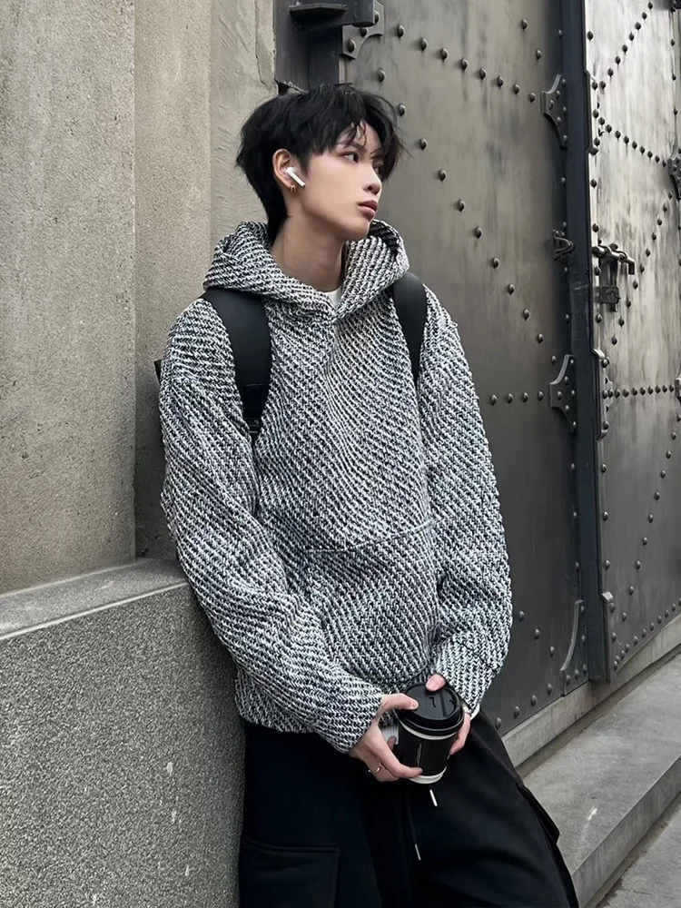 

Мужские худи с капюшоном оверсайз, теплые, из смесового хлопка, в стиле техвир, готика, весенние, с короткой молнией, с длинными рукавами, в стиле милитари, прочные, термо.