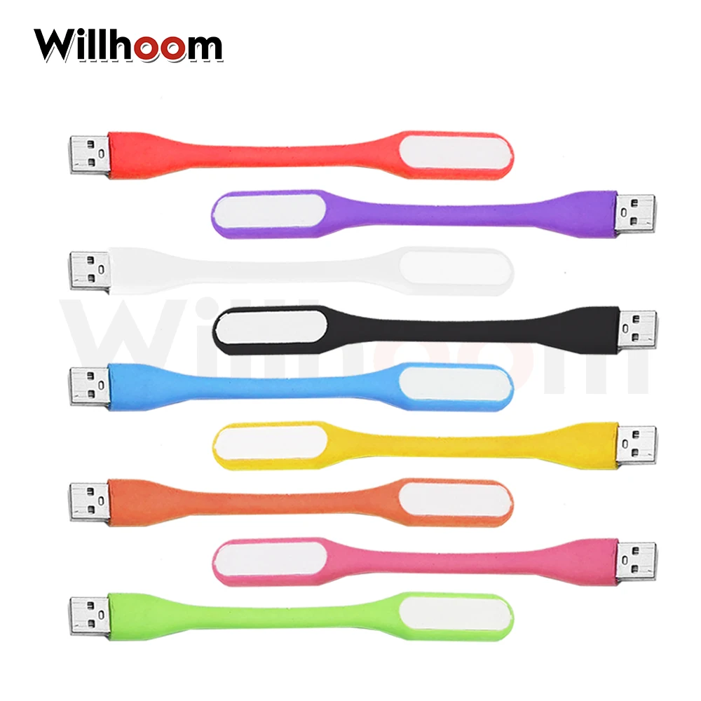 1pc Portable USB 5V LED Reading Lamp Mini Book Light USB Plug For Power Bank Computer Led Lamp Protect Eyesight Laptop Night Use