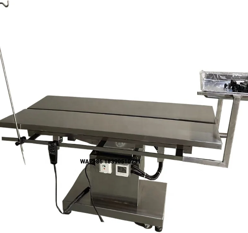 Medical Equipment Stainless Steel Pet Anatomy Table Veterinary Operating Table Cat and Dog Animal Operating Table
