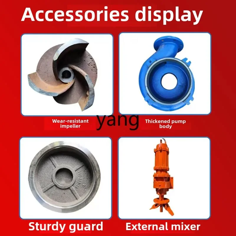 LTT submersible slag slurry pump sand pumping wear-resistant alloy sewage sediment high chromium alloy pump