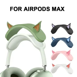 Soft Silicone Headband Cover Decorative lovely Elf Ear Design Headband Protector Suitable for AirPods Max Headphone Accessories