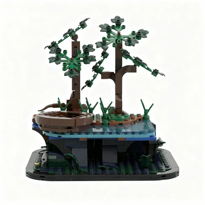 366pcs MOC Smeagol Deagol Upgrade 1 Hobbit Lord Rings The Model Building Blocks Construction Toys Christmas Gifts Brick Kids view 5