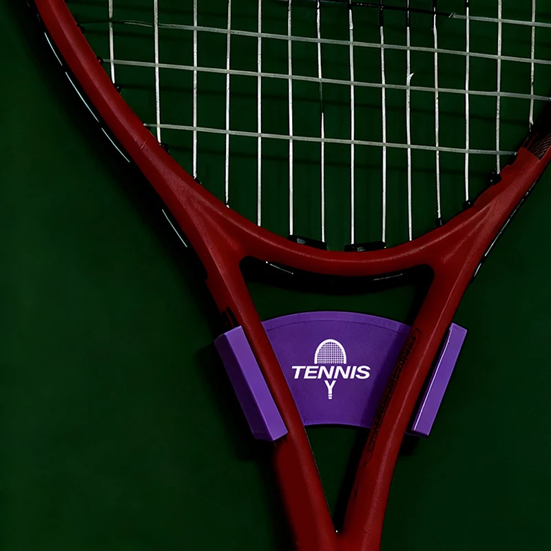 1PC Wand Montiert Tennis Schläger Halter Selbst-Kleber Keine Spur Hängen Haken Für Schläger Lagerung Candy Farbe Tennis schläger Aufhänger
