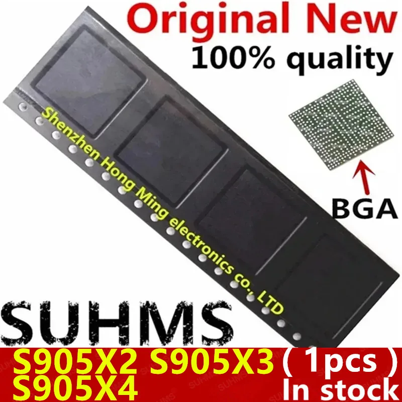 (1piece)100% New S905X2 S905X3 S905X4 BGA