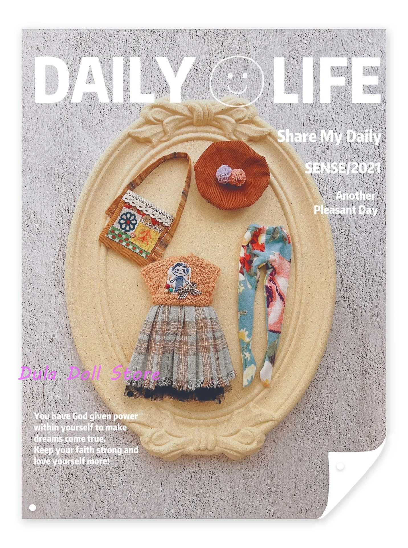 

Одежда для куклы Dula 2026: осенний комплект — базовые леггинсы и шапка для кукол Blythe ob24, ob22, ICY, JerryB, 1/6. Аксессуары для кукол.