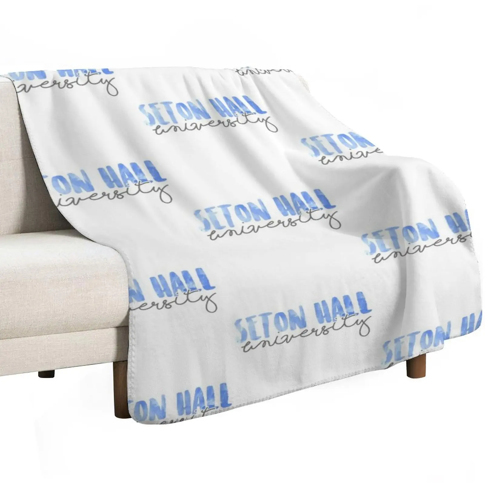 Seton Hall University Throw Blanket Sleeping Bag christmas gifts Picnic For Baby Winter beds Decoratives Blankets