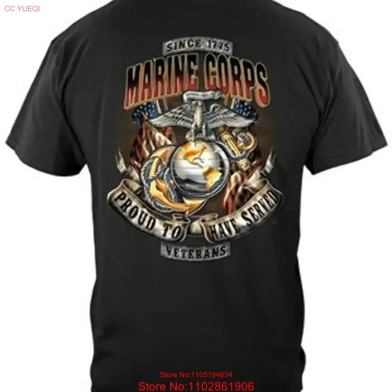 USMC Proud To Have Served T Shirt vintage Washed Stylish Unisex Slightly Comfortable Versatile Casual designer clothes