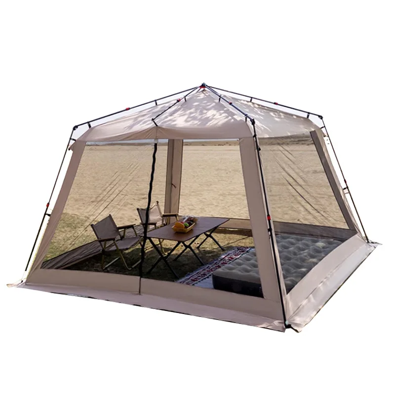 No canopy tent folding portable outdoor aluminum alloy sunshade park