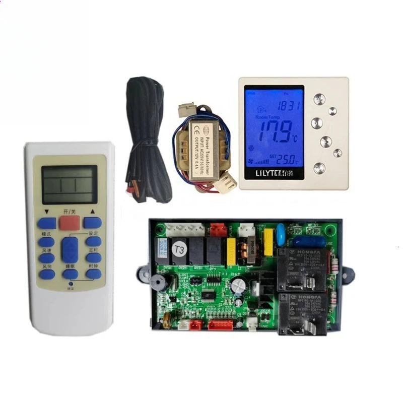 Elevator Air Conditioner Control Board ZL-U09E2DB2 Cooling Heating Type with LCD Display