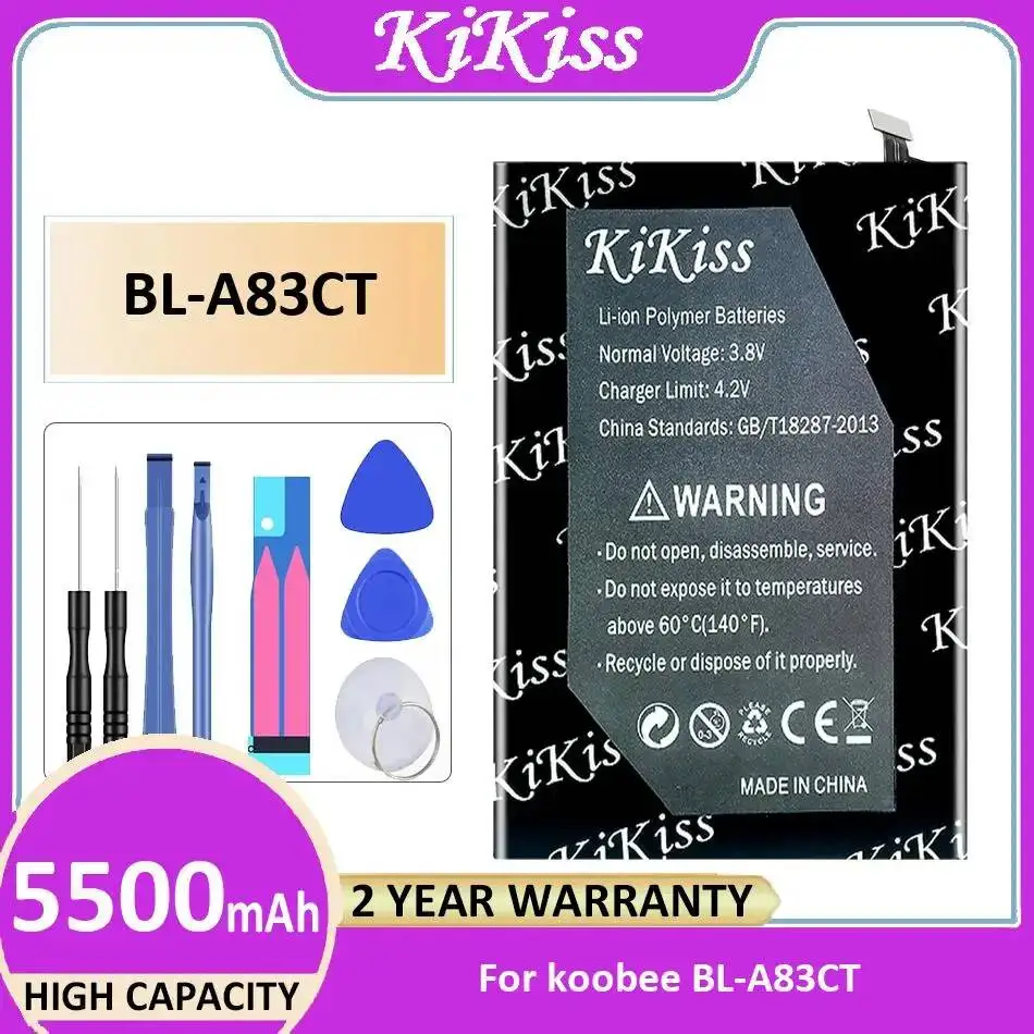 

Аккумулятор мобильного телефона 5500 мАч для Koobee BL-A83CT, долговечный
