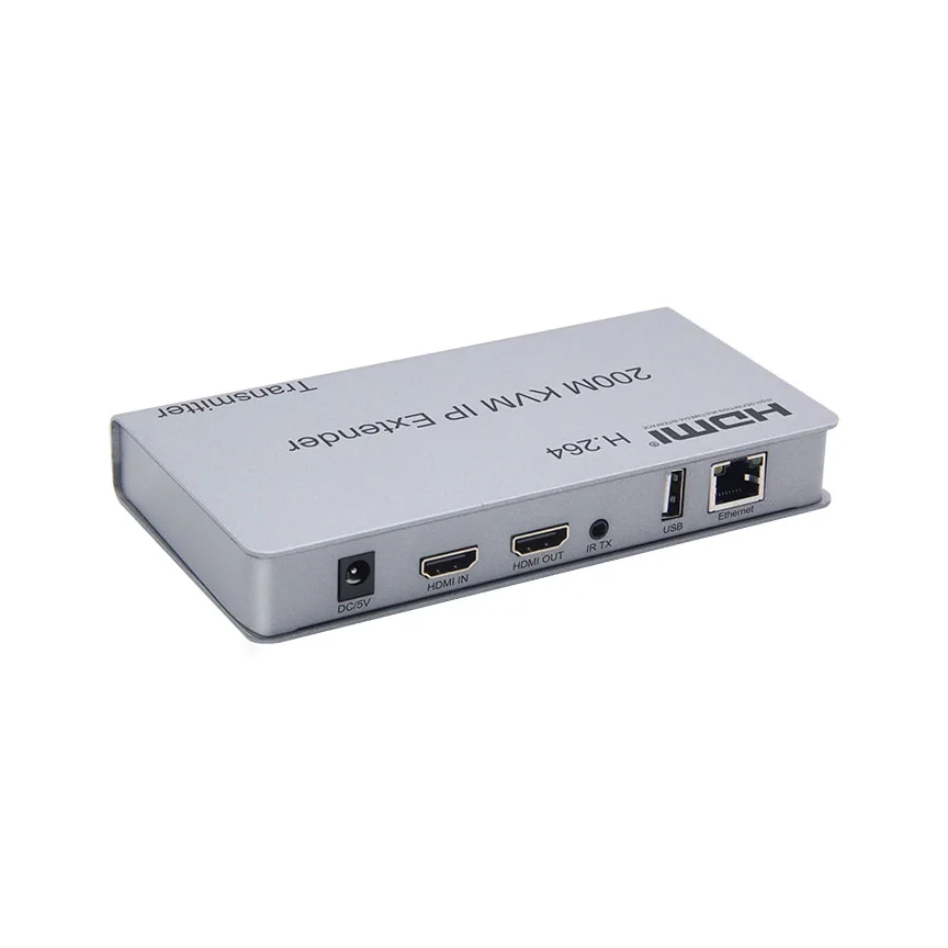 

2025 hot sale High Quality 1080p KVM Extender for HDTV 200M IR Video Transmission Includes USB & KVM Metal Wireless HD Extender