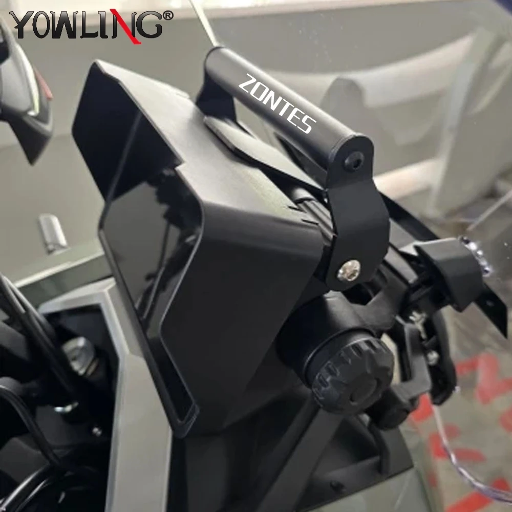 

2025 FOR ZONTES ZT368G ZT400G Cellphone Phone GPS Navigation Mount Holder Bracket Motorcycle Accessories ZT 368G 400G 2024-2026