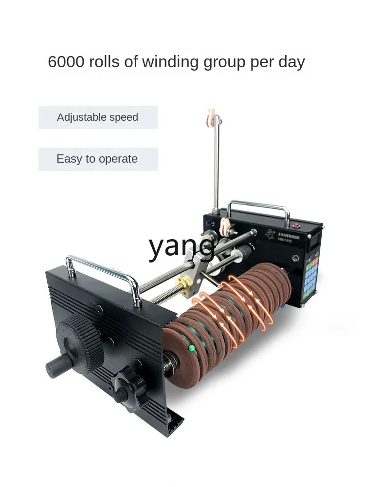 jq Automatic Fishing Line Winding Machine Tie Main Line Intelligent CNC Rice Counting Cable Winding Machine