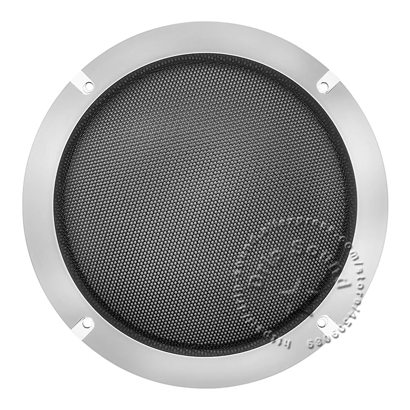 ل 2 "/3"/4 "/5"/6.5 "/8"/10 "بوصة المتكلم تحويل صافي غطاء سيارة الصوت الزخرفية دائرة شبكة معدنية مصبغة 6C