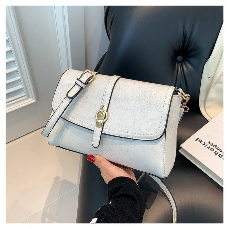 Tas Bahu Wanita Modis Tas Tangan Kulit Selempang Kurir Tas Tangan Wanita Merek Mewah Desain Klasik Elegan Tahan Lama