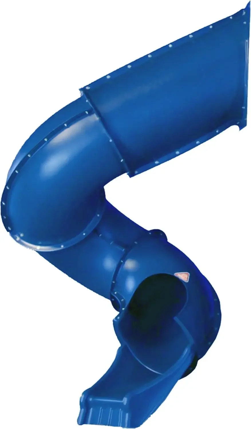 BEST SALE-7 ft.Turbo-Rohrrrutsche, YellowCAMPING