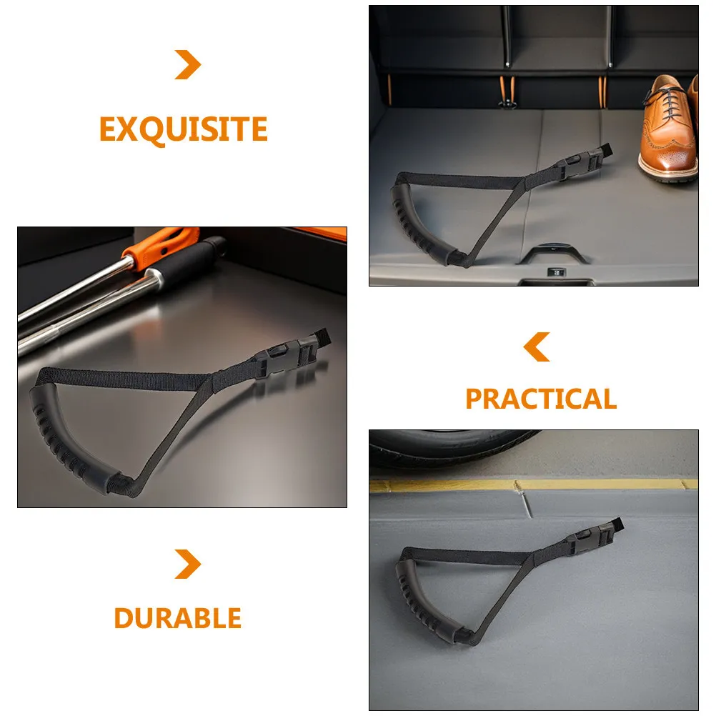 

Car Adult Safety Handle Portable Nylon Strap Car Grab Handle for Elderly Stability and Support Automotive Grab Handles