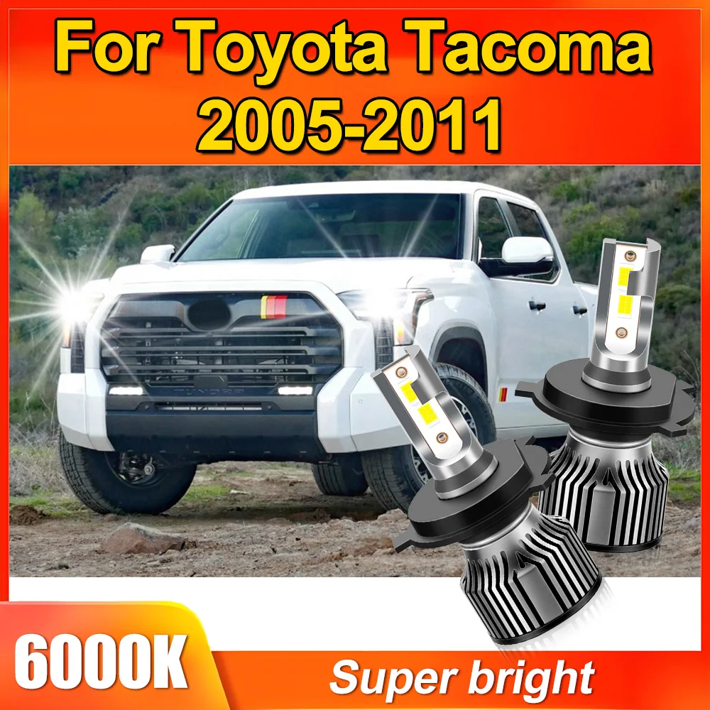 

H4 High Low Beam All-in-one 6500K White 20000LM Internal Drive Car LED Headlight Kit For Toyota Tacoma 2005-2011