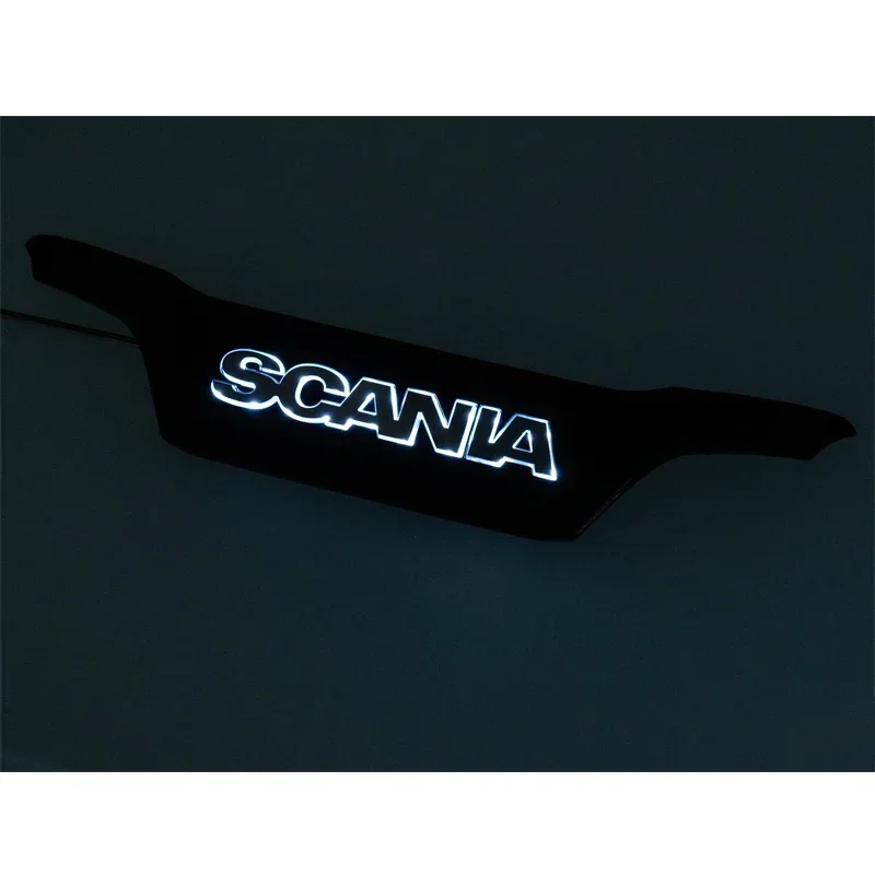 LED Simulation Glowing Logo for 1/14 Tamiya RC Dump Truck SCANIA 770S 56368 56371 Car Accessories