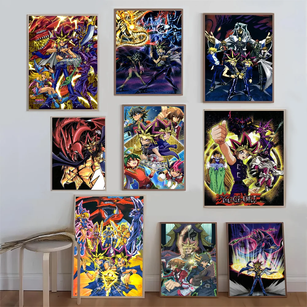 

Yu-Gi-Oh Pharaoh Atem Yami Yugi Poster Good Quality Prints and Posters HD Quality Poster Wall Art Painting Study Home Decor