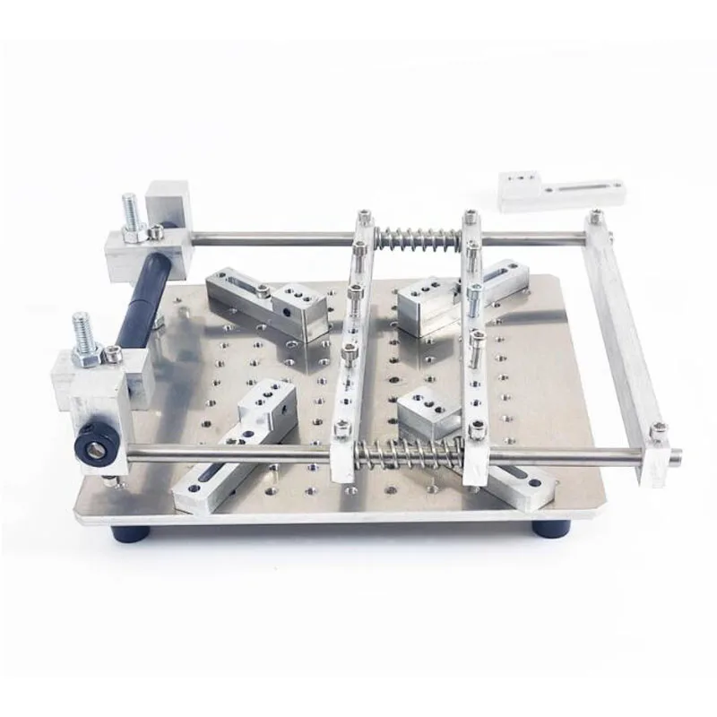 Manual Benchtop Solder Paste Printer for SMT Assembly -  PCB Stencil Solder Paste Printing Table