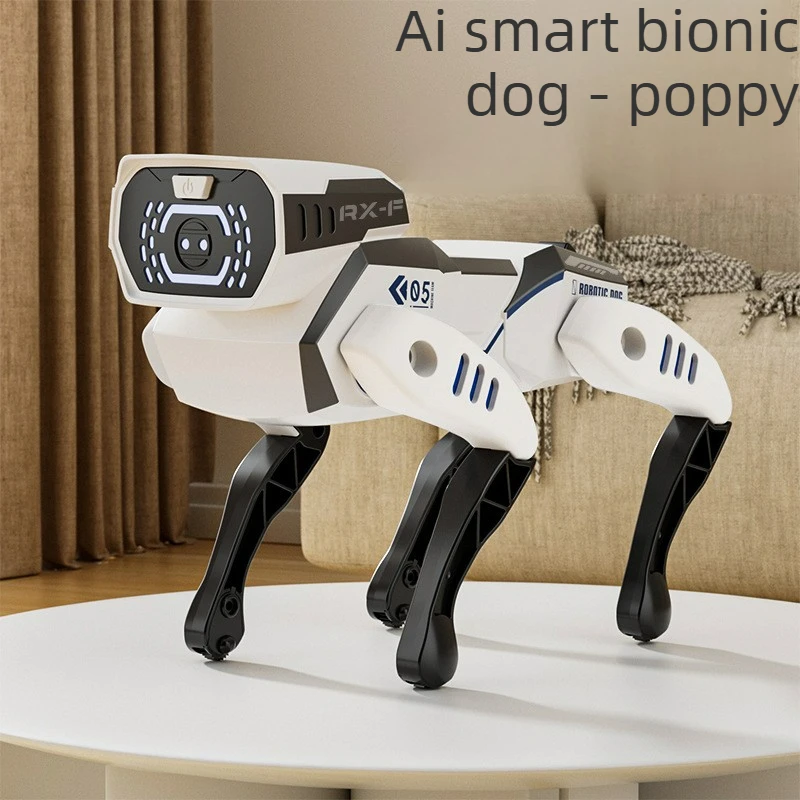 Cool Stuff Toy Car Funny Gift-Hot Kawaii AI Intelligent Rc Robot Dog,Remote Control Car Toy,Voice Control Rc Cars Toys for Kids