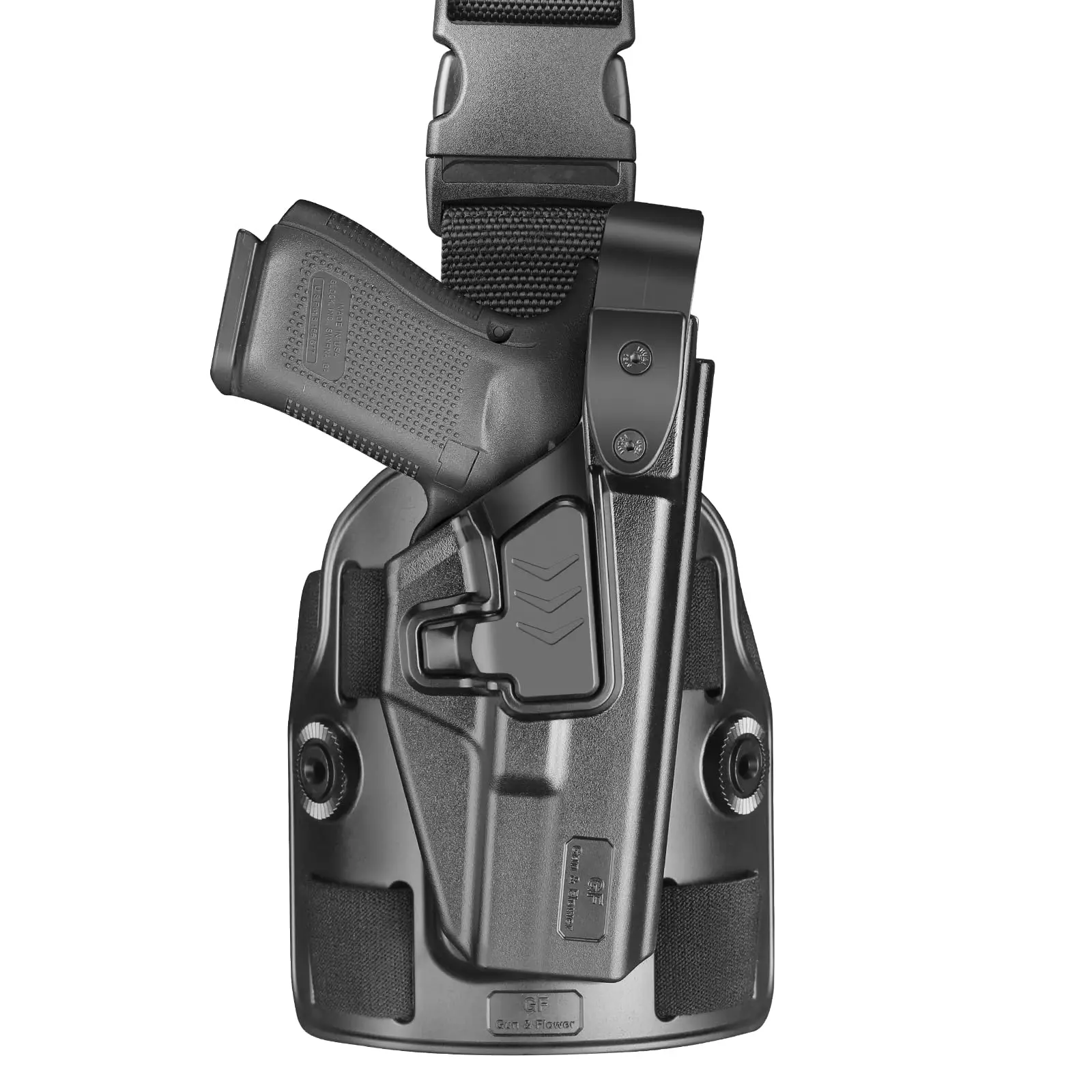 

G17-G19-Right hand,Drop Leg Holster,Level III Tactical Thigh Holster Fits Glock 17 19 19X 22 23 31 32(Gen1-5),G22 (Gen 1-4),G45
